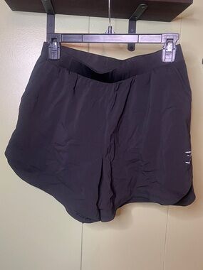 Gymshark Black Athletic Running Shorts
